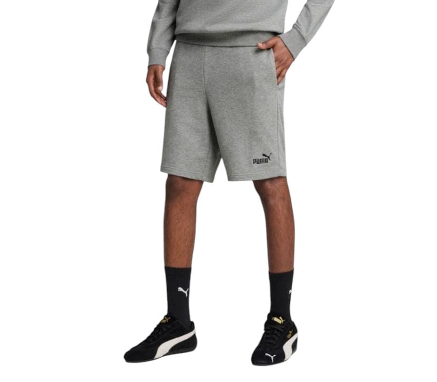 PUMA ESS NO. 1 LOGO SLIM SHORTS 9'' TR GRAY 682646-03