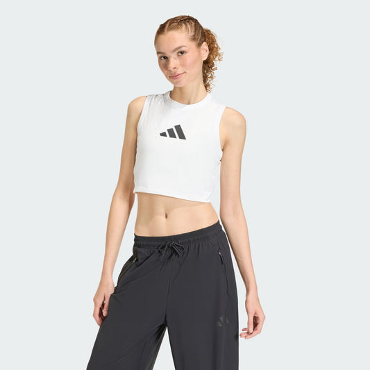 ADIDAS W ZNE TNK WHITE KF0709