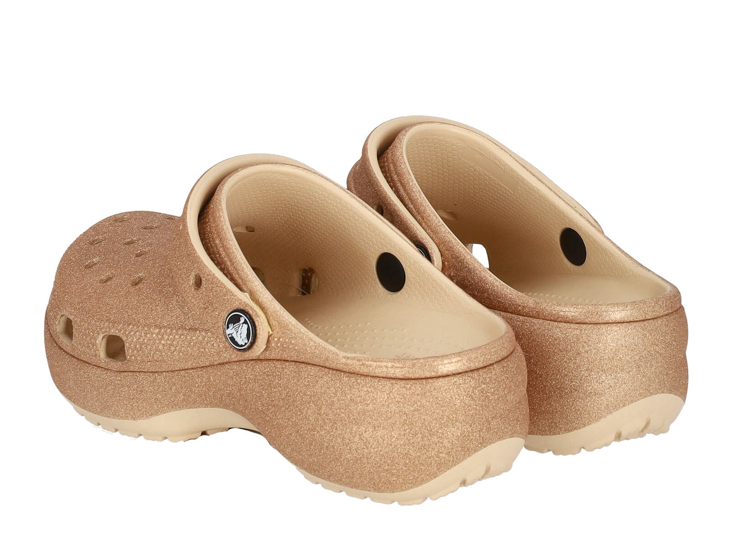 Crocs Classic Platform Glitter Clg W 207241-SHIT