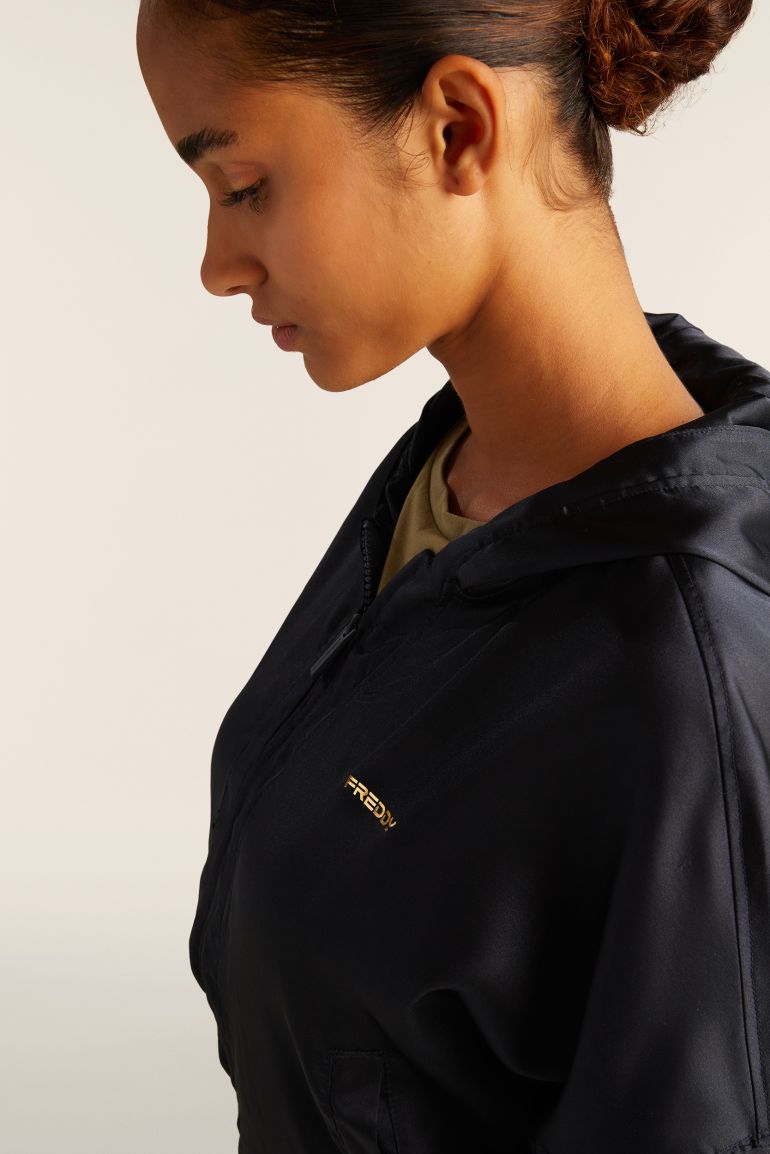 FREDDY FELPA CAPPUCCIO E ZIP WAMBRAJ1-V141