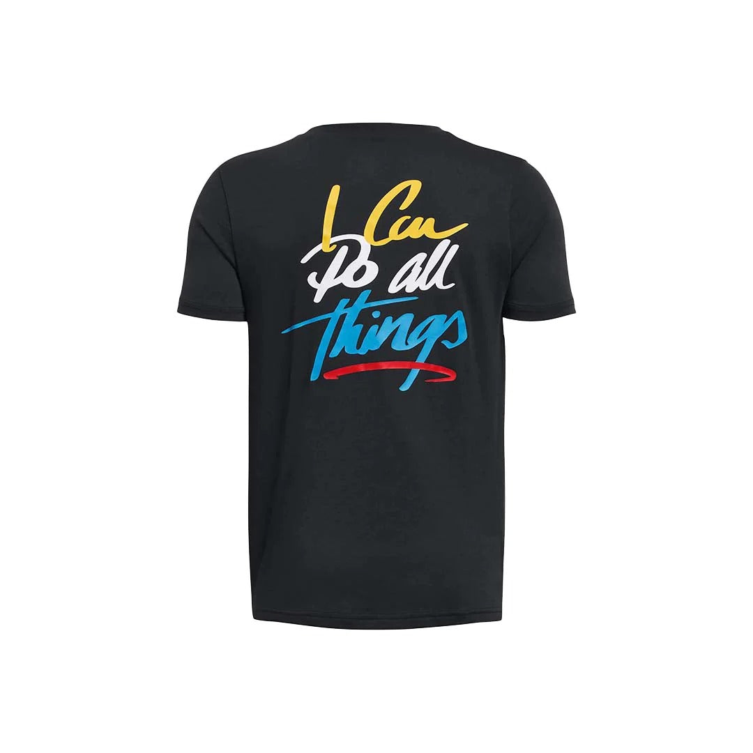 UNDER ARMOUR CURRY SHOE HOOK TEE 4 1383858-001