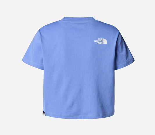 THE NORTH FACE G S/S CROP EASY TEE VIRTUAL BLUE NF0A8DRQ0YI1