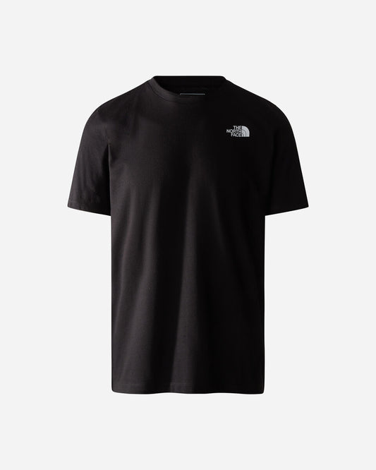 THE NORTH FACE M FOUNDATION GRAPHIC TEE S/S - EU TNF BLACK/OPTIC BLUE NF0A86XHOGF1