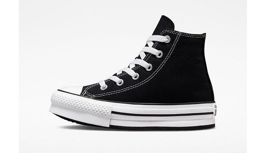 CONVERSE CTAS EVA LIFT HI BLACK/WHITE/BLACK 372859C