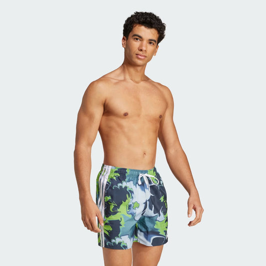 ADIDAS TIE DYE SH 5IN AURINK/WHITE JD4243