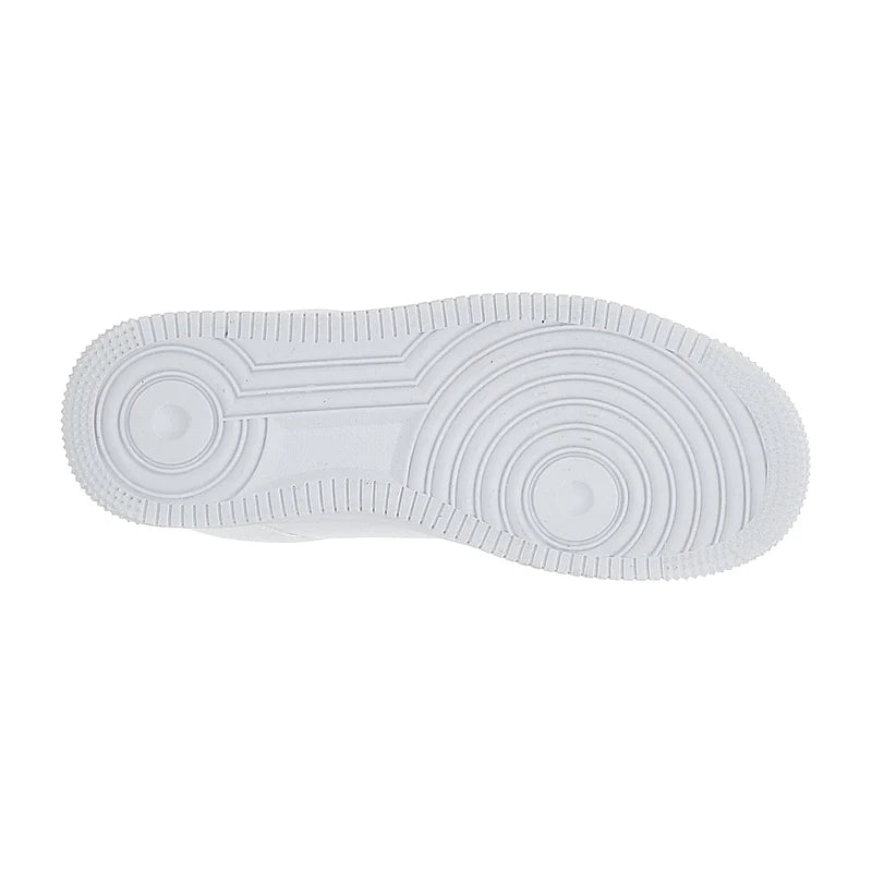Lotto Cavaliers AMF JR – Sneaker Unisex Ragazzo in Ecopelle | Bianco