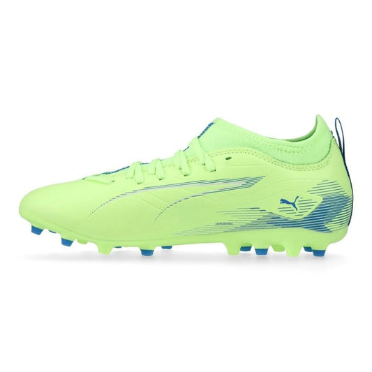 PUMA ULTRA 5 MATCH MG JR FIZZY APPLE-PUMA WHITE-BLUEMAZING 108098-03