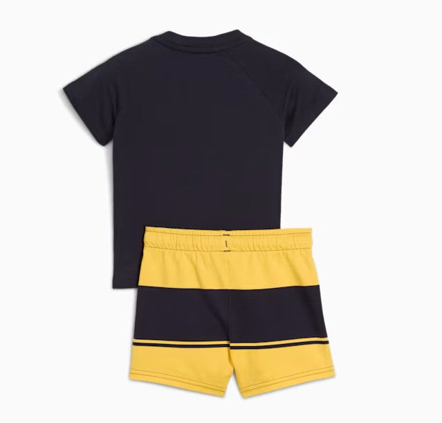 PUMA MINICATS PUMA CLASS TEE AND SHORTS SET INF BLUE 686289-16