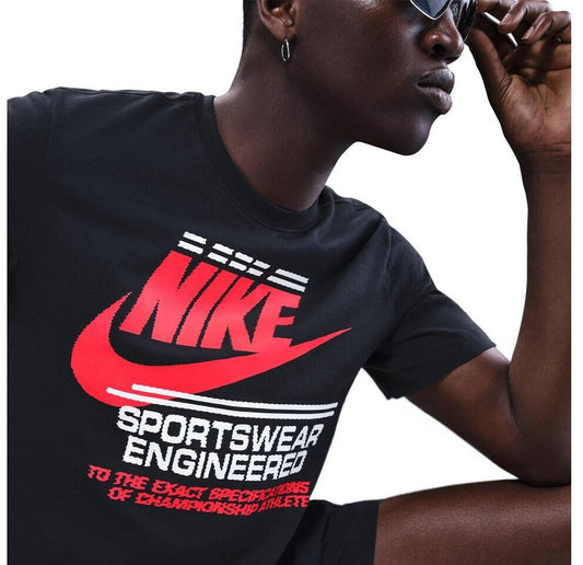 NIKE M NSW TEE 6MO FUTURA FAHO25 BLACK HQ9157-010