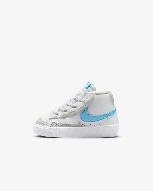 NIKE BLAZER MID '77 SUMMIT WHITE/AQUARIUS BLUE-PHOTON DUST DA4088-114