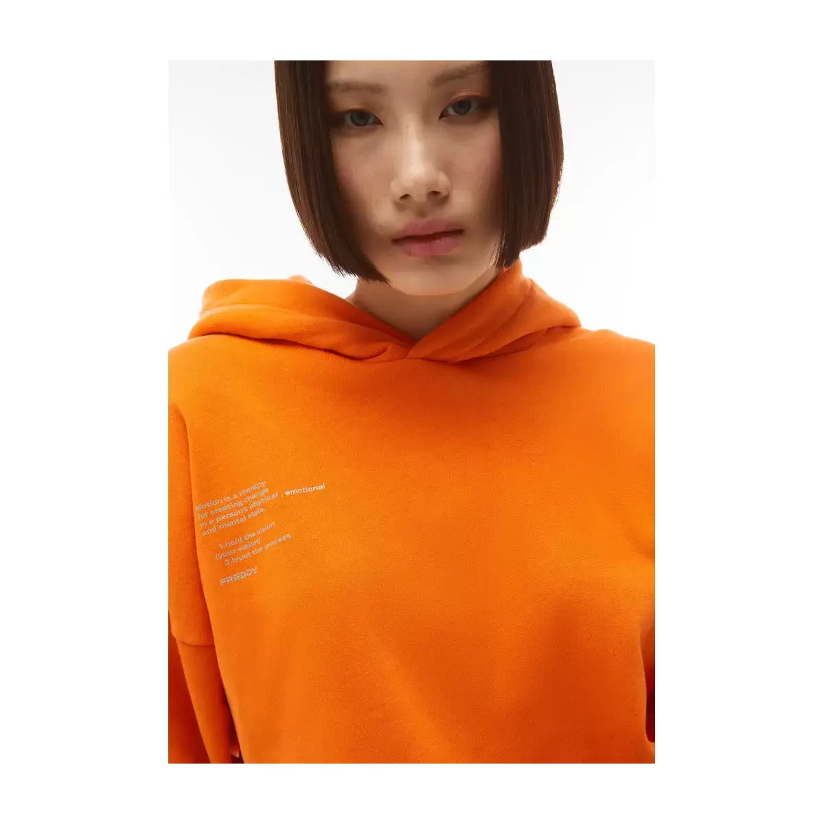 FREDDY Felpa Cappuccio F3WMCS6-A22