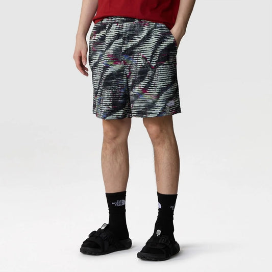 THE NORTH FACE M CLASS V PATHFINDER PULL ON SHORT TNF BLACK BETA FLASH PR NF0A86QMSIR1