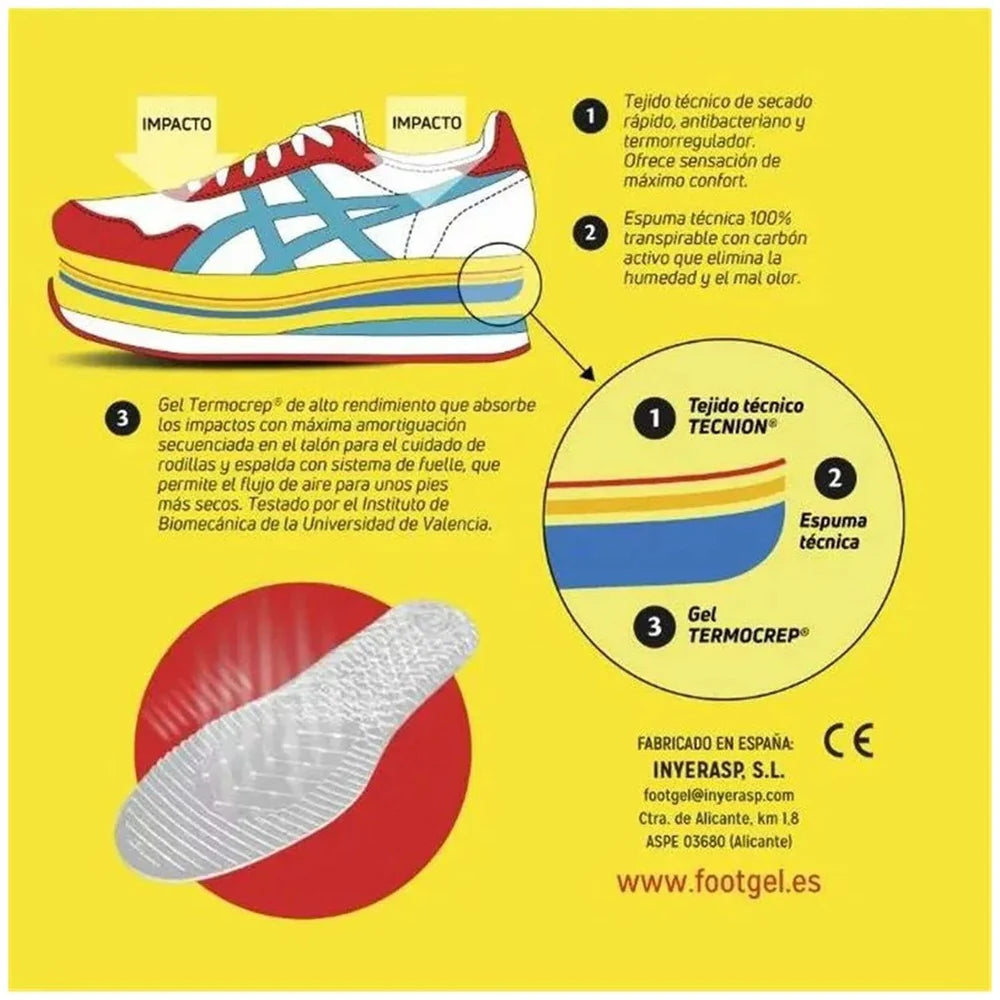 FOOTGEL PLANTILLA FOOTGEL RUNNING senior FGR20231707