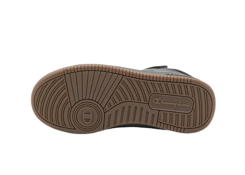 CHAMPION RD18 CORD B GS MID MID CUT SHOE DK.GREY/NBK/GUM S32892-ES014