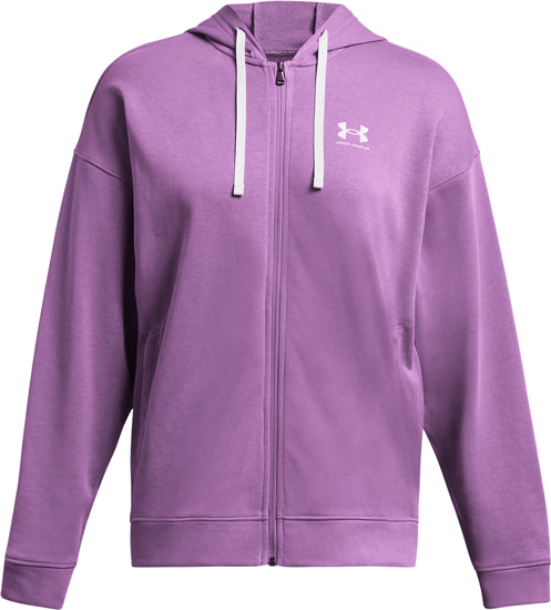 UNDER ARMOUR RIVAL TERRY OS FZ HOODED 1386043-560