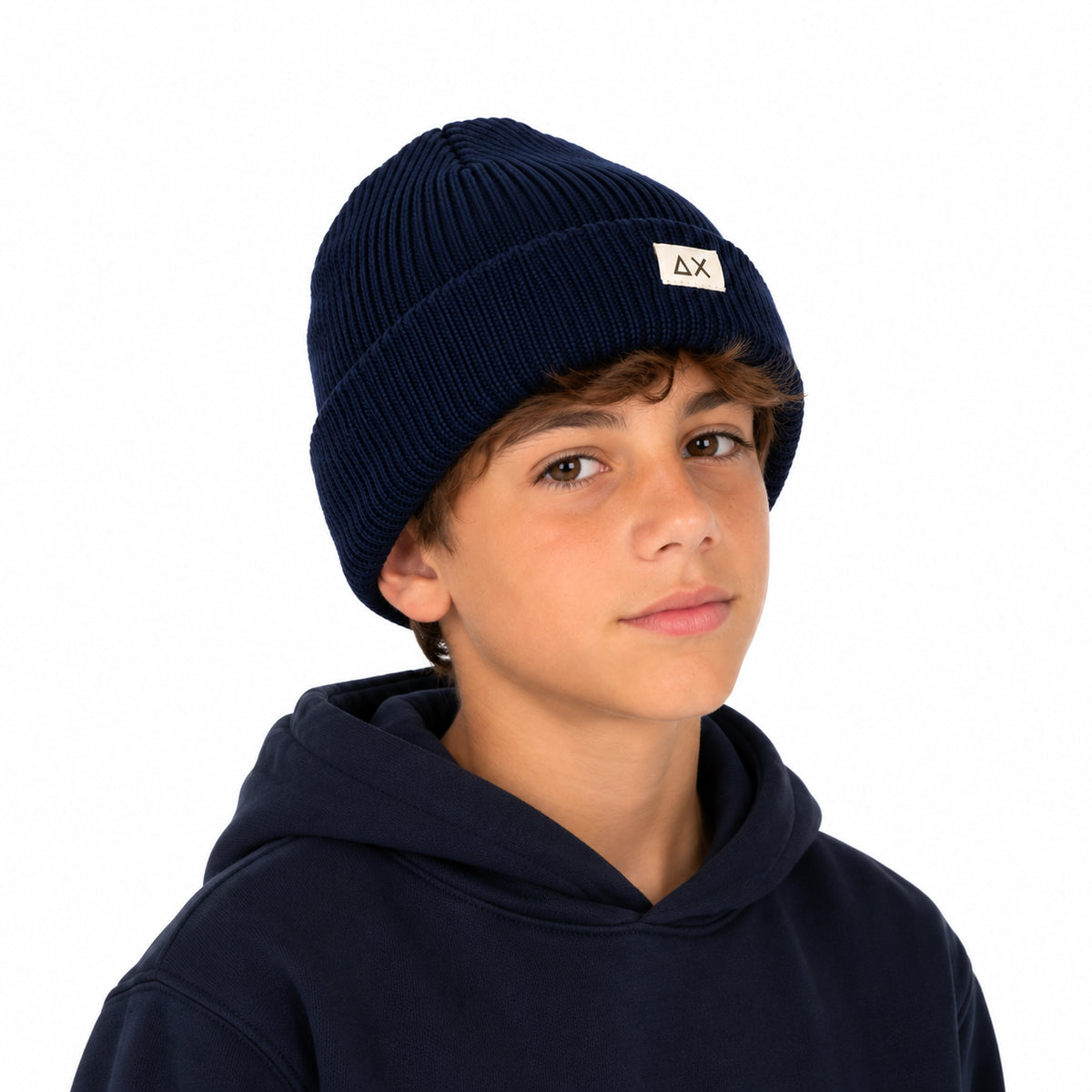 Sun68 Boy's Cap Basic C46301-07 – Navy