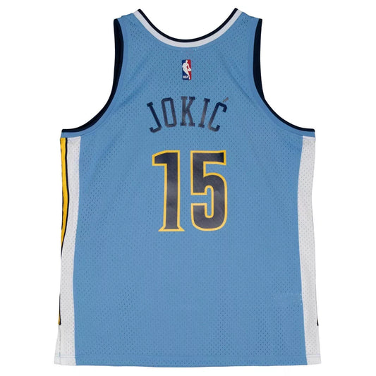 Mitchell & Ness NBA ROAD JERSEY NUGGETS 2016 NIKOLA JOKIC SMJY4448-DNU16NJOCLBL