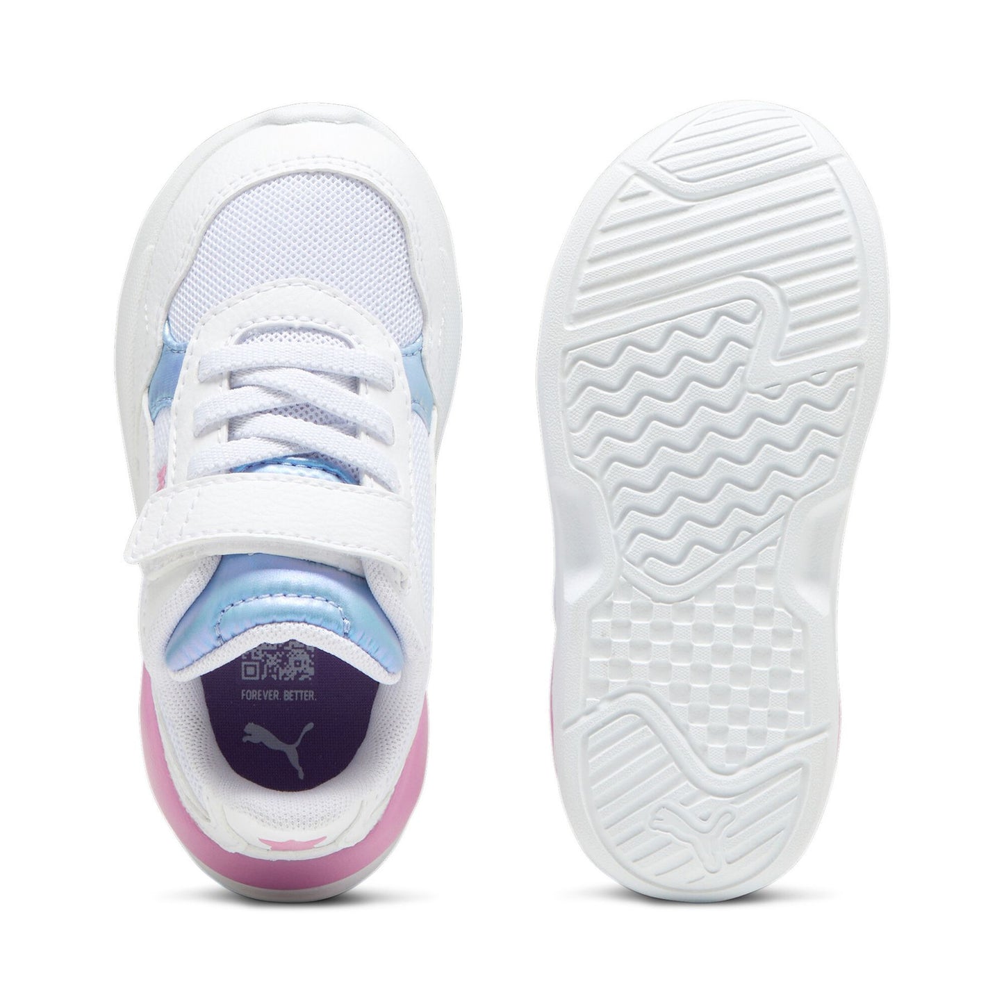 PUMA X-RAY SPEED LITE BOUNCY SKY AC INF PUMA WHITE-PUMA WHITE-LAVENDER ALERT-MAUVED OUT 398007-01