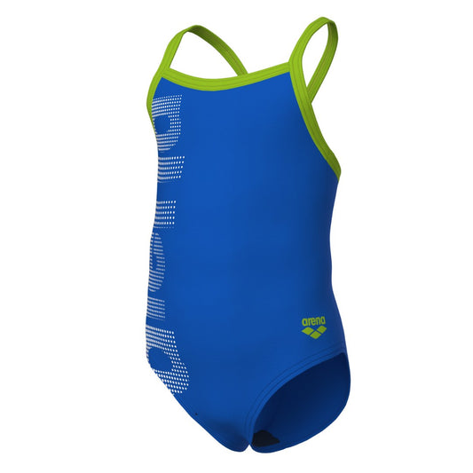 Arena LOGO KIDS GIRL ONE PIECE 860-BLUE CHINA-SOFT GREEN 003605-860