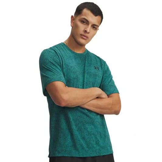 Under Armour Tech Tee Pixelate – T-Shirt Uomo Ottanio