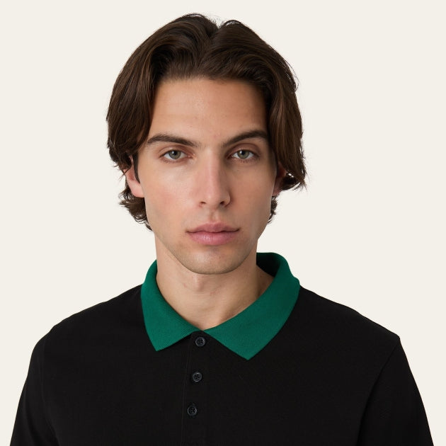 FILA SAGANO relaxed taped polo shirt FAM1112-80010