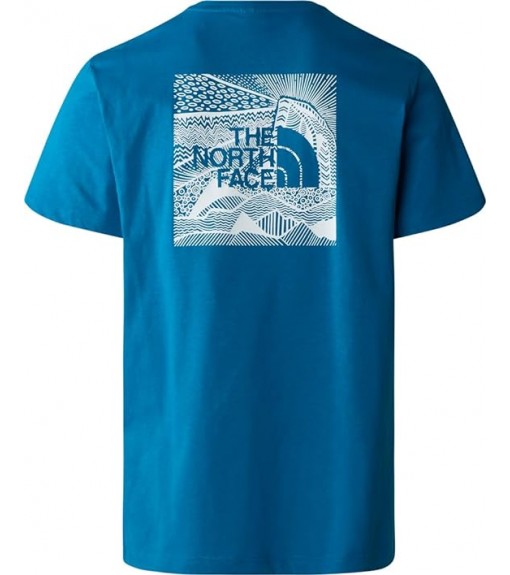 THE NORTH FACE M S/S REDBOX CELEBRATION TEE ADRIATIC BLUE NF0A87NVRBI1