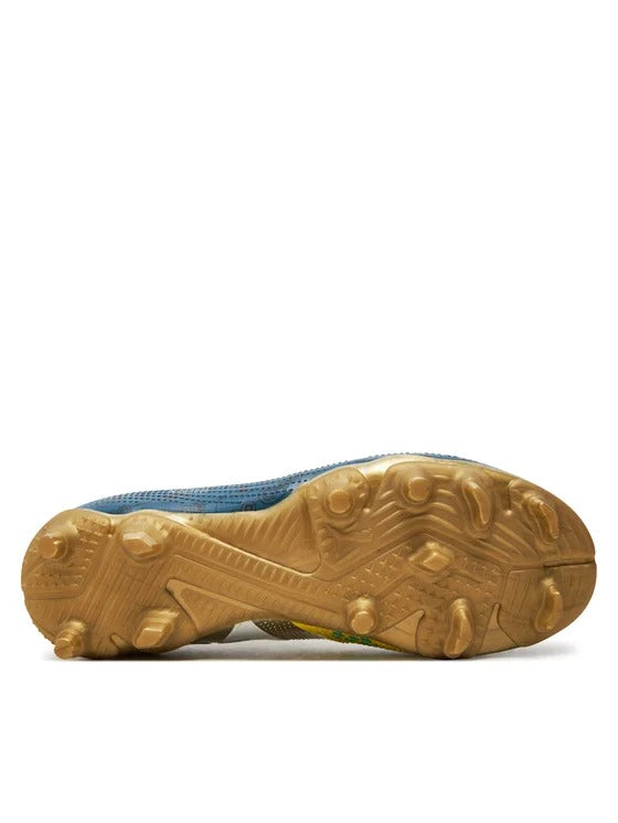 PUMA FUTURE 7 MATCH BNA FG/AG JR SAILING BLUE-MARINE BLUE-PELÉ YELLOW-GRASSY GREEN-GOLD 108083-01