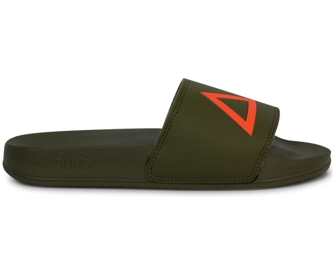 Sun68 BOY'S SLIPPERS LOGO MILITARE X34303-19