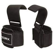 TOORX Coppia polsiera con gancio - nero CP-GAN