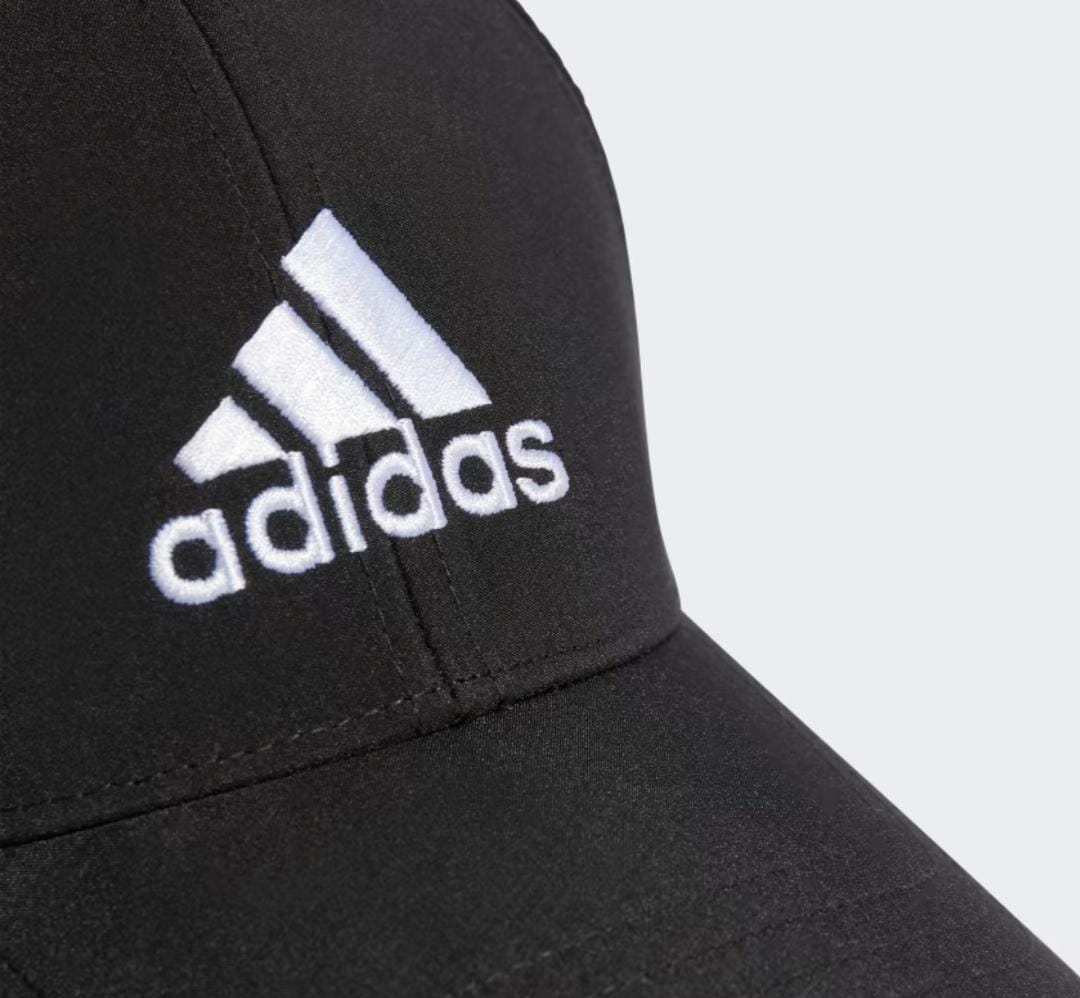 ADIDAS BBALLCAP LT EMB BLACK/WHITE IB3244
