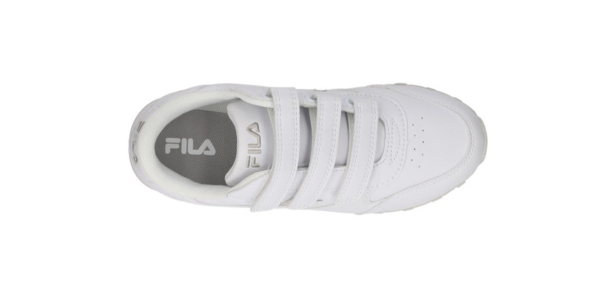 FILA ORBIT VELCRO LOW KIDS WHITE 1010785-10004