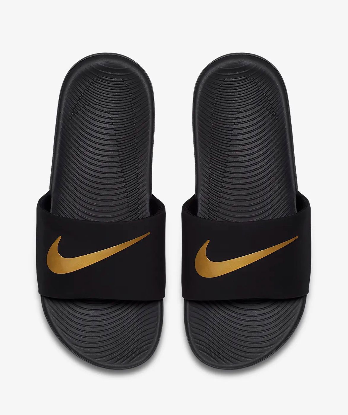 NIKE Nike Kawa BLACK/METALLIC GOLD 819352-003