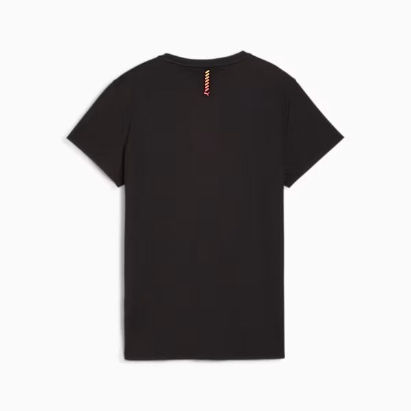 PUMA RUN FAVROITES FOREVER FASTER GRAPHIC TEE MIDNIGHT PLUM 526144-44