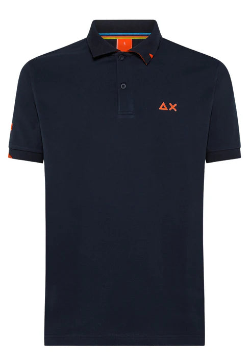 Sun68 BOY'S POLO SUN68 LOGO BEACH S/S A35340-07