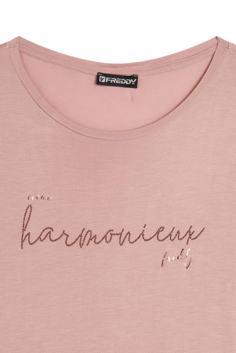 FREDDY T-SHIRT MANICA CORTA F4WSLT1-Z850