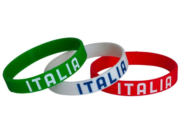 FIGC ITALIA Set 3 bracciali Italia SETBRACCIALIIT