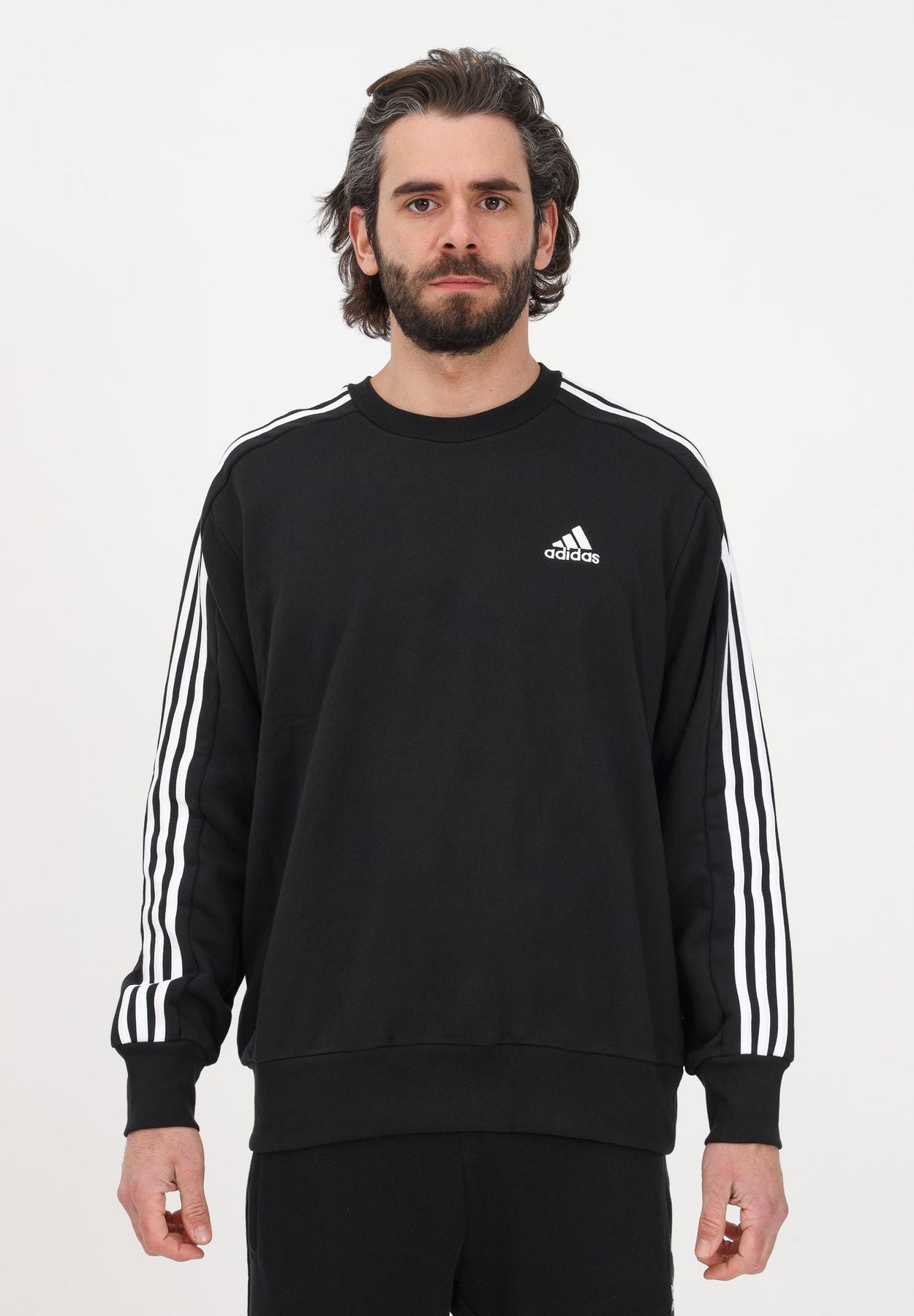 ADIDAS FELPA ESSENTIALS FRENCH TERRY 3-STRIPES IC9317