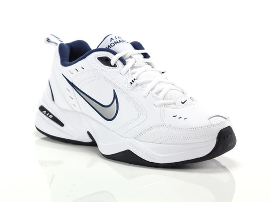NIKE AIR MONARCH IV WHITE/METALLIC SILVER 415445-102