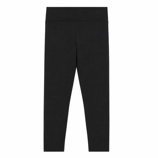 EA7 Leggings Bambina in Cotone Nero e Bianco - 7G000171-MC001