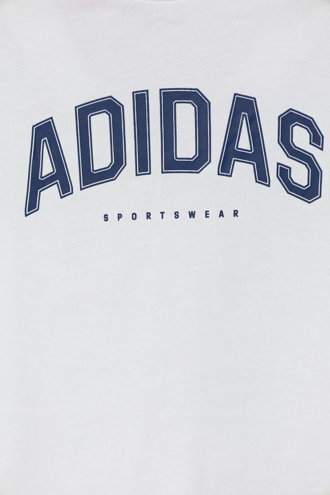 ADIDAS J C COLLEG TEE WHITE JI6674