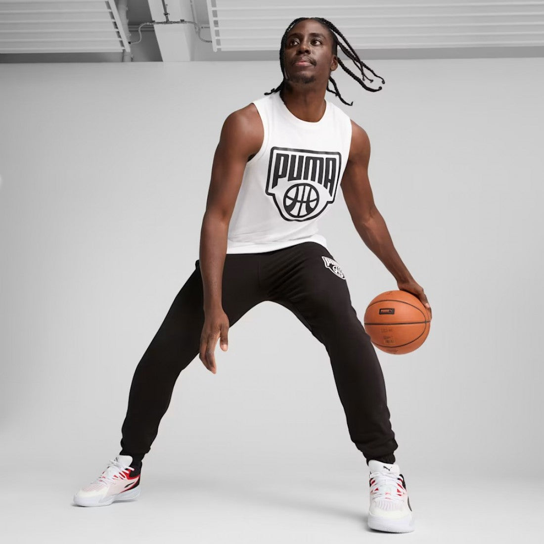 PUMA POSTERIZE TANK WHITE 630497-02