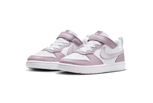 NIKE COURT BOROUGH LOW RECRAFT WHITE/VENICE-PLUM FOG-WHITE DV5457-134
