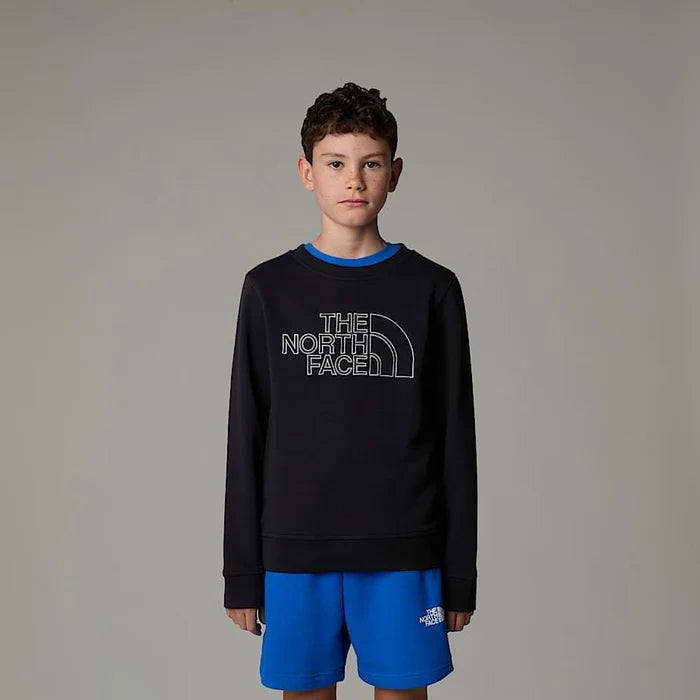 THE NORTH FACE TEEN DREW PEAK REG CW TNF BLACK NF0A8AXXJK31