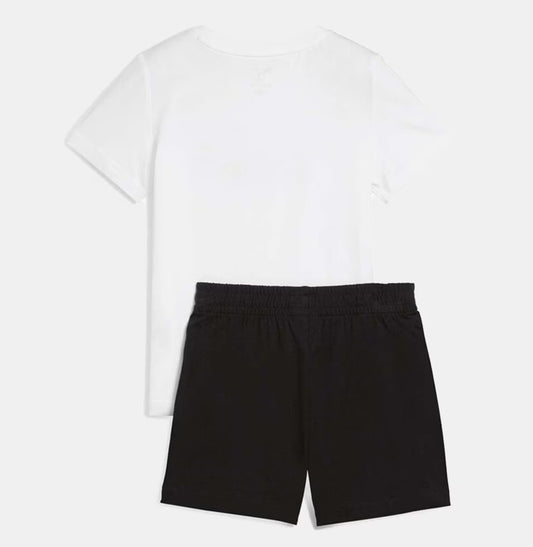 PUMA ESS NO.1 LOGO TEE AND SHORTS SET PS WHITE 685240-02