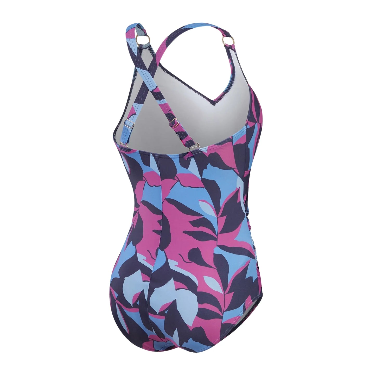 speedo SHAPING PRINTED V NECK 8-00402316758