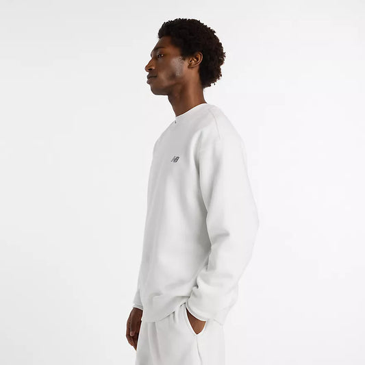 NEW BALANCE LINEAR GRAPHIC FLEECE CREW - REFLECTION MT53529RFN