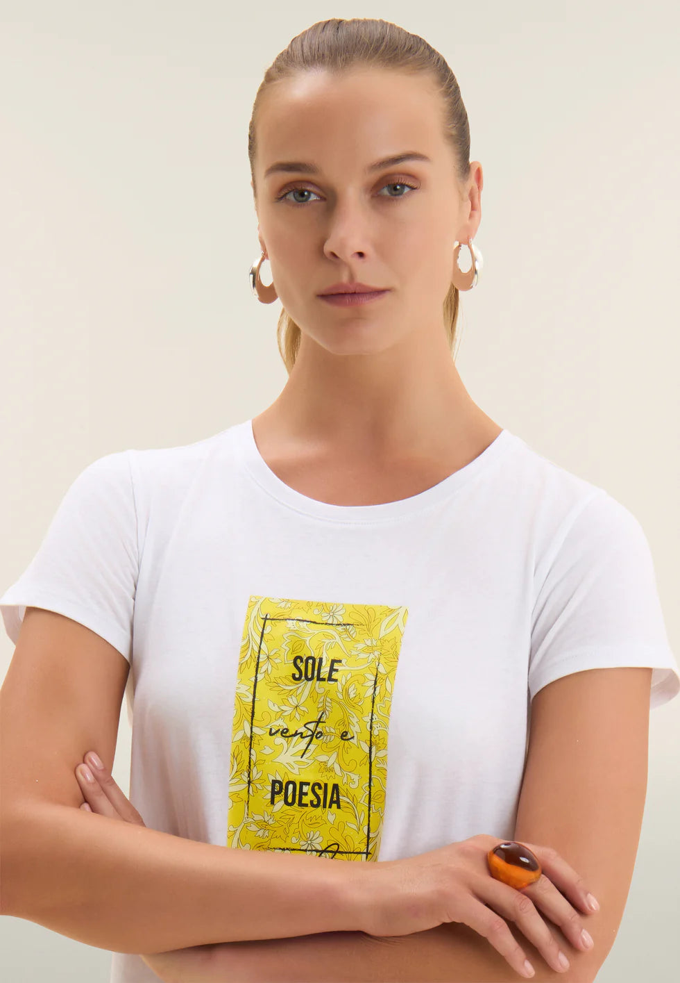 FREDDY T-SHIRT MANICA CORTA DONNA S26WTEET1-WY