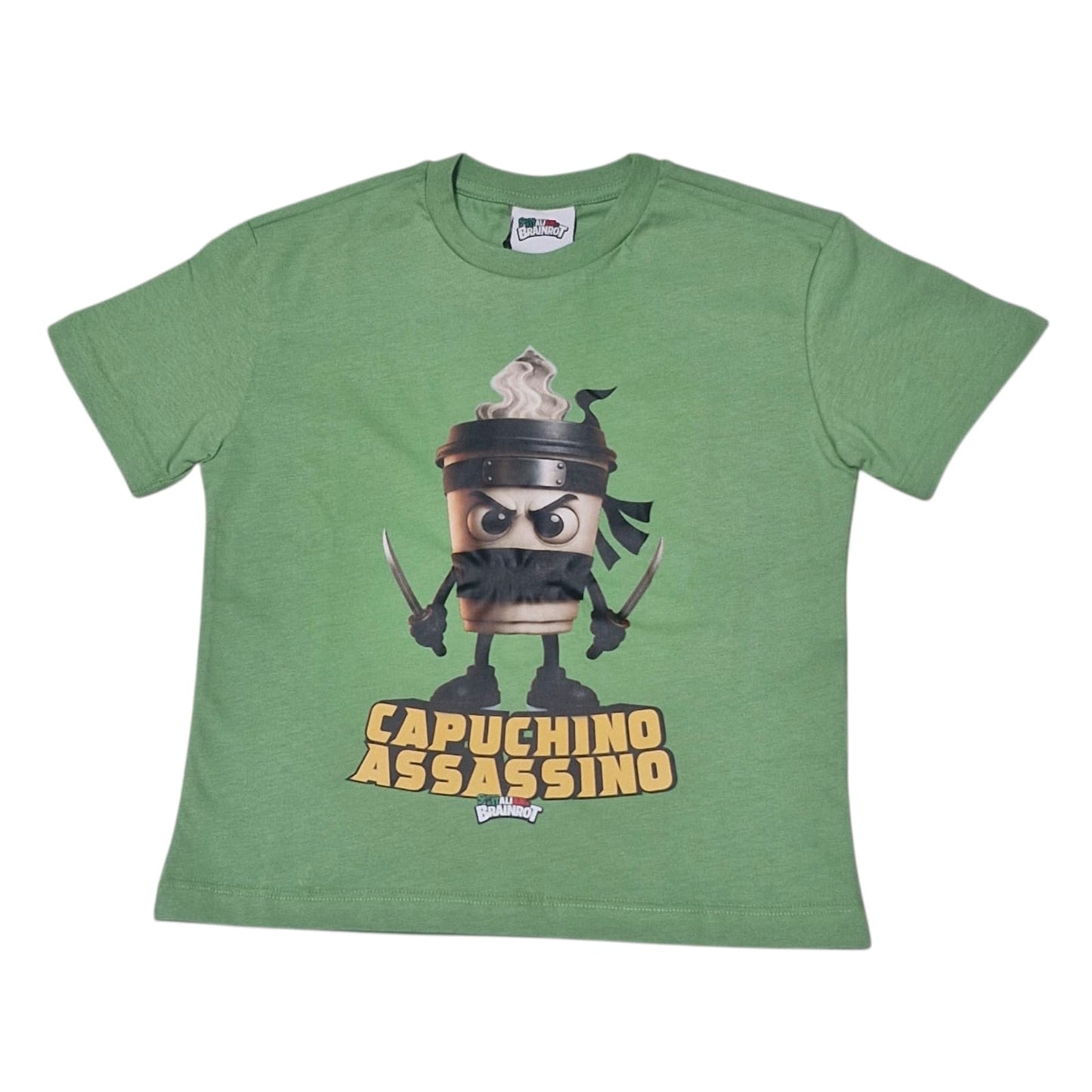 Brainrot T-SHIRT CAPUCHINO ASSASSINO S6IBJBTH003-080