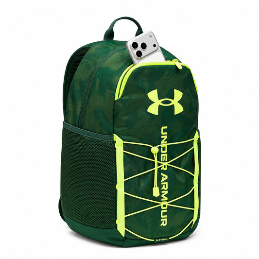 Under Armour Hustle Sport 6.0 Backpack 6000397-301 2000001084144 – Zaino Sportivo Verde da Uomo e Donna per Scuola, Palestra, Viaggi, Tempo Libero e Accessori Sportivi – foto 2