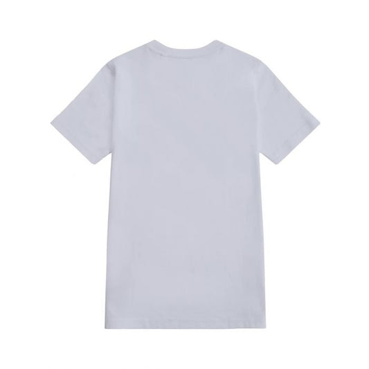 New Balance NB Stacked Logo Tee LAKB0297-BWE | Unisex Bambino | Bianco